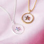 Glass Pendant With Pave Star Detail, thumbnail 6 of 9