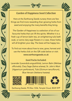 Garden Of Happiness Seeds, Multi Pack Collection, 4 of 8