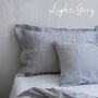 King Linen Bedding Double Duvet Cover And Pillowcases, thumbnail 11 of 12