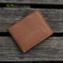 Wombat Rugged Trifold Leather Wallet Rfid Blocking, thumbnail 2 of 9