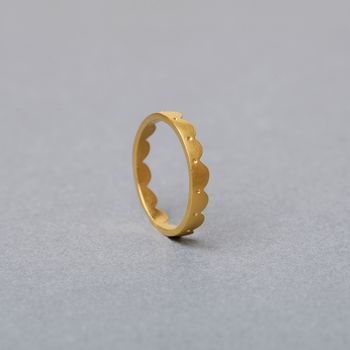 Scalloped Ring Heavy, 2 of 6