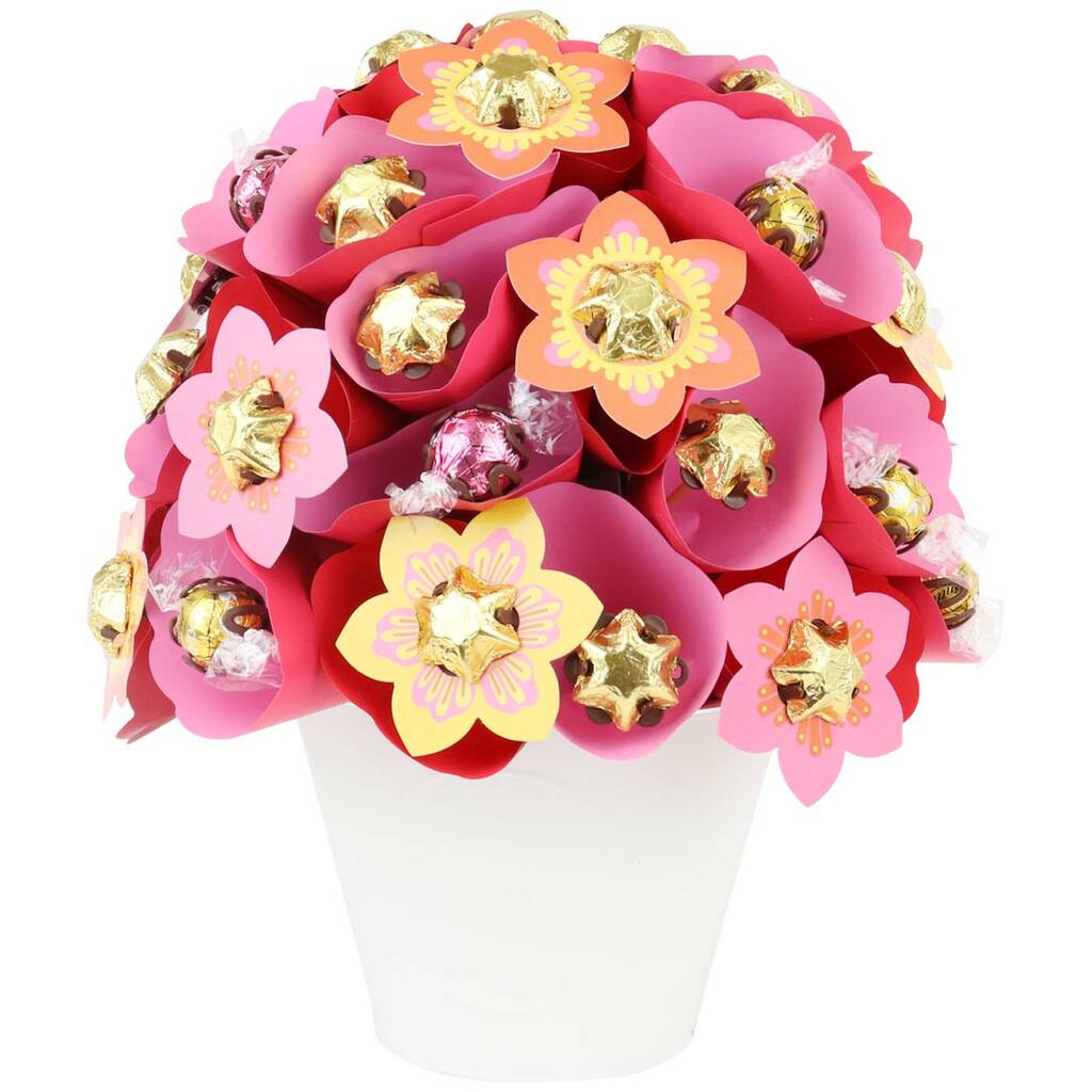 Grand Sunrise Chocolate Flower Arrangement By Edible Blooms | notonthehighstreet.com