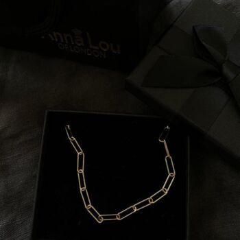 Paperclip Chain Necklace, 6 of 8