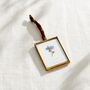 Personalised In Memory Forget Me Not Christmas Decoration, thumbnail 4 of 4