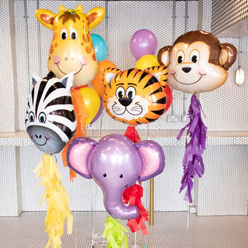 Safari Balloon Collection Helium Inflated Balloons, 3 of 3