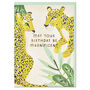 'May Your Birthday Be Magnificent' Leopard Card, thumbnail 1 of 2