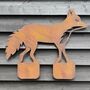 Fox Statue , Garden Feature , Lawn Decoration, thumbnail 2 of 9