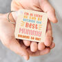 Personalised 'Lucky To Have The Best Mummy' Keyring, thumbnail 3 of 6