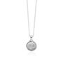 Fingerprint Necklace In Sterling Silver, thumbnail 5 of 9