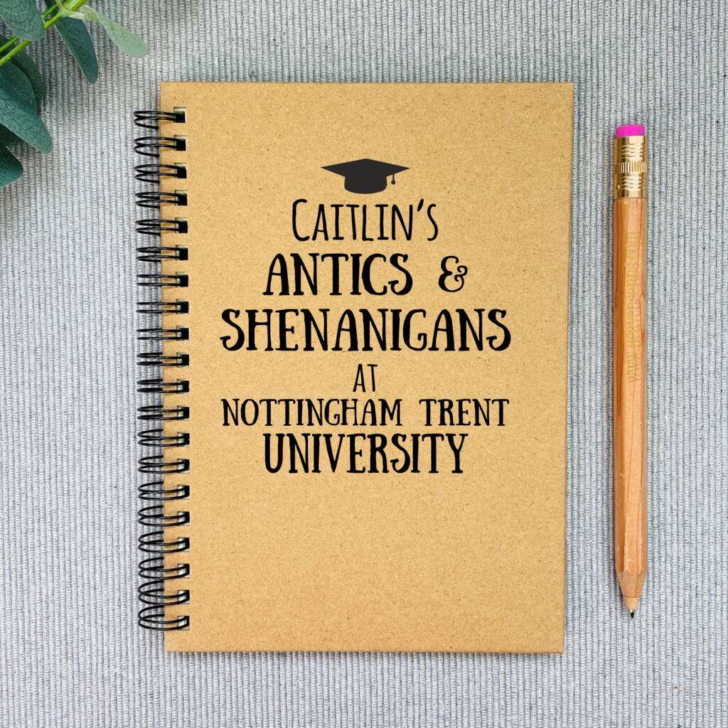Antics And Shenanigans University Notebook, 1 of 2