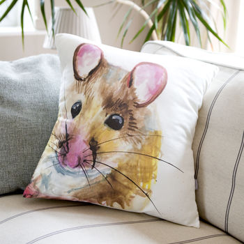 Inky Mouse Cushion, 3 of 4