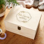 Personalised Keepsake Christening Box, thumbnail 1 of 5