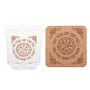 Viking Compass Lowball Drinking Glass With Coaster, thumbnail 2 of 2