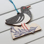 Oystercatcher Wooden Bird Hanging Decoration, thumbnail 2 of 3