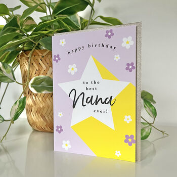 Rockstar Nana Birthday Card, 3 of 3