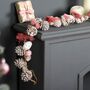 Winter Sparkle Pink Door Wreath, thumbnail 8 of 8