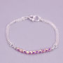 Bead Bracelet Made With Swarovski Crystals, thumbnail 11 of 12