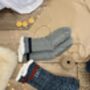 Men's Slippers With Monogram Embroidery, thumbnail 4 of 4