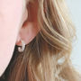 Tiny Hoop Earrings – Huggie Earrings, thumbnail 6 of 12