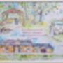 Personalised Wedding Venue Watercolour Painting, thumbnail 11 of 12