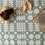 Welsh Blanket Print Oilcloth Tablecloth, thumbnail 5 of 12
