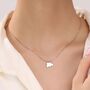 Sterling Silver Small Cloud Pendant Necklace, thumbnail 6 of 12
