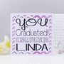 Personalised 'Congratulations' Graduation Card, thumbnail 3 of 7