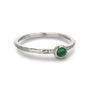 Silver Emerald Ring Size L Other Sizes Available, thumbnail 2 of 8