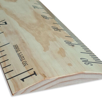 Original Natural Wood Height Chart Ruler, 4 of 6