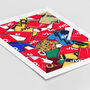 Arsenal Football Shirt Mash Up Print, thumbnail 3 of 3
