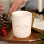 Couple's Christmas Tealight Holder Candle, thumbnail 1 of 6