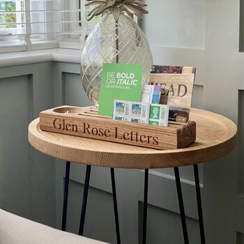 Personalised Wooden Letter Storage Tray, 3 of 4