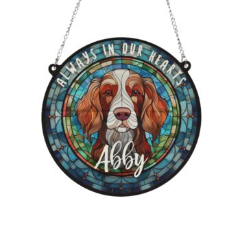 Welsh Springer Memorial Suncatcher, 5 of 6