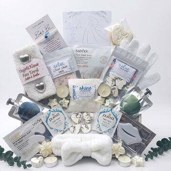 Something Blue Bride To Be Wedding Pamper Hamper, 3 of 12