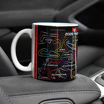Moto 2026 Gp Racing Circuits Mug Red Edition, 7 of 7