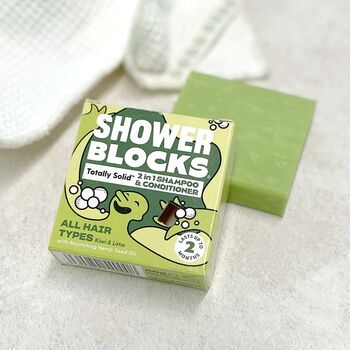 Shower Blocks Plastic Free Shampoo / Conditioner Bars, 3 of 12