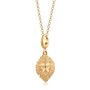 18ct Gold Lion Head Charm Necklace, thumbnail 2 of 6