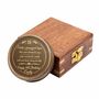 Personalised Three Inches 18th Birthday 100 Year Calendar Compass, thumbnail 1 of 12