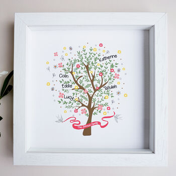 Personalised Family Tree Frame, 4 of 4