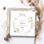 Neutral Niece Christening Card, Giraffe Bear Baptism Card, Any Relationship, thumbnail 1 of 2