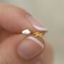 Sterling Silver Mismatched Lightning And Cloud Stud Earrings, thumbnail 1 of 6