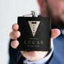 Personalised Best Man Hip Flask, thumbnail 9 of 11