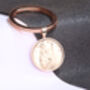 1936 90th Birthday Farthing Coin Keyring Gift, thumbnail 4 of 5