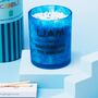 Bourbon Leather Personalised Aftershave Scented Candle, thumbnail 4 of 6