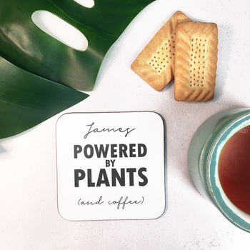 Personalised 'Powered By Plants' Vegan Mug, 8 of 12