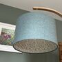 William Morris Willow Bough Lovat Blue Tweed Lampshades, thumbnail 1 of 9