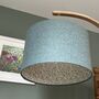 William Morris Willow Bough Lovat Blue Tweed Lampshades, thumbnail 3 of 10