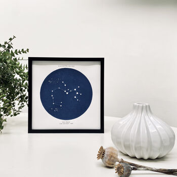 Personalised Star Sign Constellation Light Sagittarius, 2 of 9
