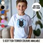 Scottish Terrier Children T Shirt, thumbnail 1 of 8