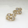 Solitaire Diamond Crossover Ring, thumbnail 5 of 9